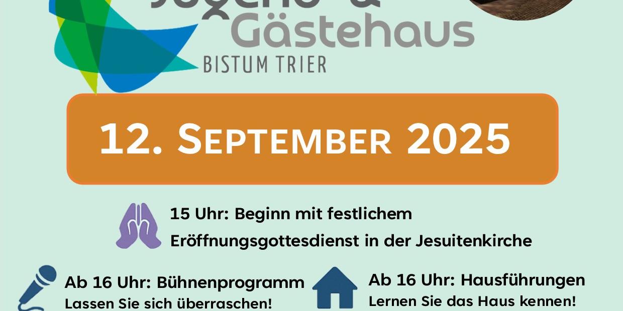 Flyer mit Informationen zur Neueröffnung